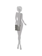 Geantă crossbody femei, gri - Enrico Benetti Sarah