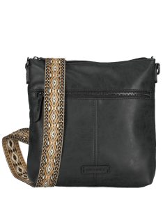 Geantă crossbody femei, negru - Enrico Benetti Indy