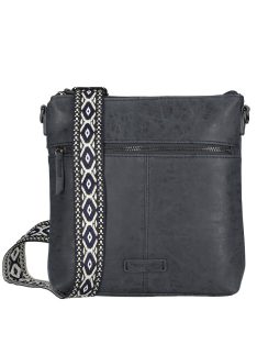 Geantă crossbody femei, albastru - Enrico Benetti Indy