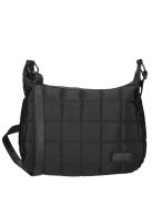 Geantă crossbody femei, matlasat, negru - Enrico Benetti Demi