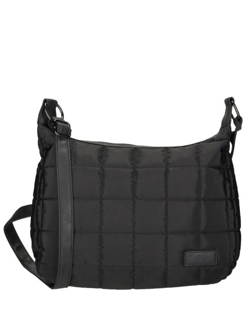 Geantă crossbody femei, matlasat, negru - Enrico Benetti Demi
