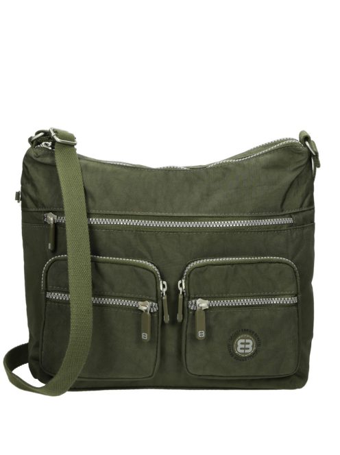 Geantă crossbody femei, verde - Enrico Benetti Frances