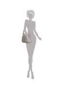 Geantă crossbody femei, gri - Enrico Benetti Frances