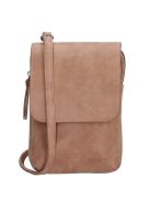 Geantă crossbody femei, mic, roz pudră - Enrico Benetti Zoe