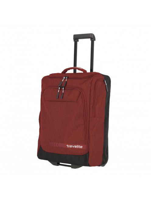 Geantă de călătorie cu roți, 55cm, 2 roți, roșu - Travelite Kick Off