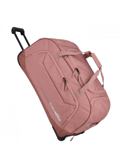 Geantă de călătorie cu roți, 77cm, 2 roți, extra mare, roz pudră - Travelite Kick Off