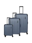 Set troler din 3 piese cu 4 roți, albastru - Travelite Dynamiic