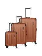 Set troler din 3 piese cu 4 roți, cărămiziu - Travelite Dynamiic