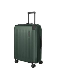   Troler mediu cu 4 roți, extensibil, verde - Travelite Dynamiic