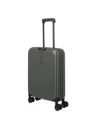 Troler cabină cu 4 roți, antracit - Travelite Basics Flat