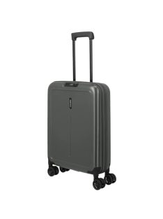 Troler cabină cu 4 roți, antracit - Travelite Basics Flat