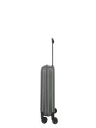 Troler cabină cu 4 roți, antracit - Travelite Basics Flat