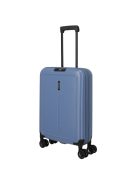 Troler cabină cu 4 roți, albastru - Travelite Basics Flat