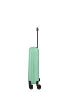 Troler cabină cu 4 roți, verde mentă - Travelite Basics Flat