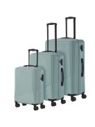 Set troler din 3 piese, 4 roți, verde mentă - Travelite Bali