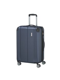   Troler mediu cu 4 roți, extensibil, albastru - Travelite City