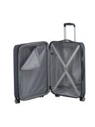 Troler mediu cu 4 roți, extensibil, albastru - Travelite City