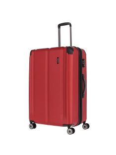Troler mare cu 4 roți, extensibil, roșu - Travelite City