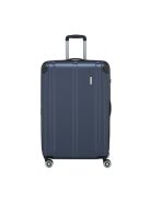 Troler mare cu 4 roți, extensibil, albastru - Travelite City