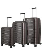 Set troler din 3 piese, 4 roți, maro - Travelite Air Base