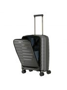 Troler cabină cu buzunar frontal, 4 roți, antracit - Travelite Air Base