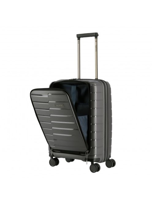 Troler cabină cu buzunar frontal, 4 roți, antracit - Travelite Air Base