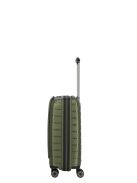 Troler cabină cu buzunar frontal, 4 roți, verde - Travelite Air Base