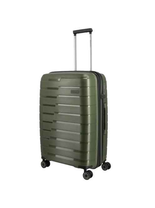Troler mediu cu 4 roți, extensibil, verde - Travelite Air Base