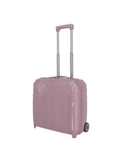 Troler cabină business cu 4 roți, roz - Travelite Elvaa