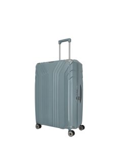   Troler cabină cu 4 roți, albastru glaciar - Travelite Elvaa