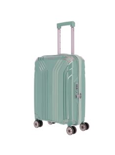 Troler cabină cu 4 roți, verde mentă - Travelite Elvaa