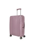 Troler mediu cu 4 roți, extensibil, roz - Travelite Elvaa