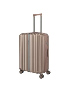  Troler mediu cu 4 roți, extensibil, rose gold - Travelite Paros