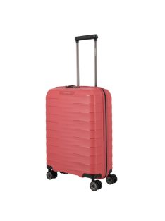 Troler cabină cu 4 roți, roșu - Travelite Mooby
