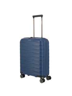 Troler cabină cu 4 roți, albastru- Travelite Mooby