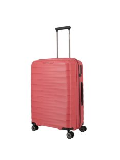 Troler mediu cu 4 roți, extensibil, roșu - Travelite Mooby