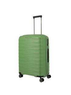 Troler mediu cu 4 roți, extensibil, verde - Travelite Mooby