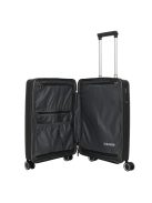Troler cabină cu 4 roți, negru - Travelite Orbita
