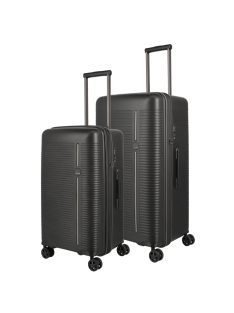   Troler mediu și troler mare cu 4 roți, negru  - Travelite Roomer