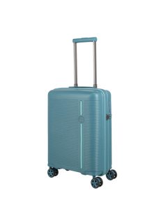   Troler cabină cu 4 roți, albastru glaciar - Travelite Roomer