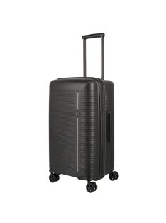   Troler mediu cu 4 roți, extensibil, negru - Travelite Roomer