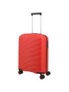 Troler cabină cu 4 roți, roșu - Travelite Burano