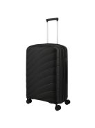 Troler mediu cu 4 roți, extensibil, negru - Travelite Burano