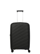 Troler mediu cu 4 roți, extensibil, negru - Travelite Burano