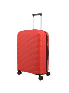   Troler mediu cu 4 roți, extensibil, roșu - Travelite Burano