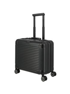   Troler cabină business din aluminiu cu 4 roți, negru - Travelite Next
