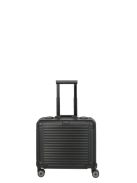 Troler cabină business din aluminiu cu 4 roți, negru - Travelite Next