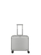 Troler cabină business din aluminiu cu 4 roți, argintiu - Travelite Next