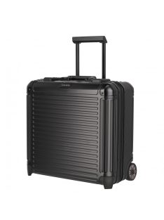  Troler cabină business din aluminiu cu 2 roți, negru - Travelite Next