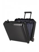 Troler cabină business din aluminiu cu 2 roți, negru - Travelite Next